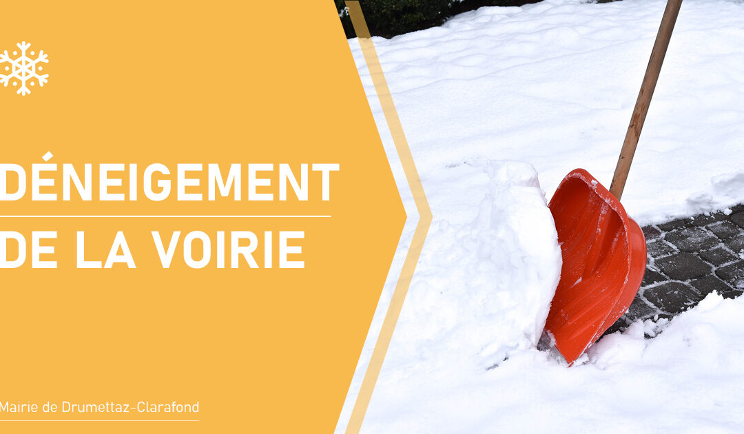 Déneigement de la voirie