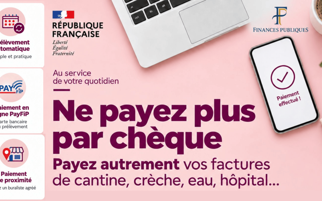 Fin des paiements par chèque