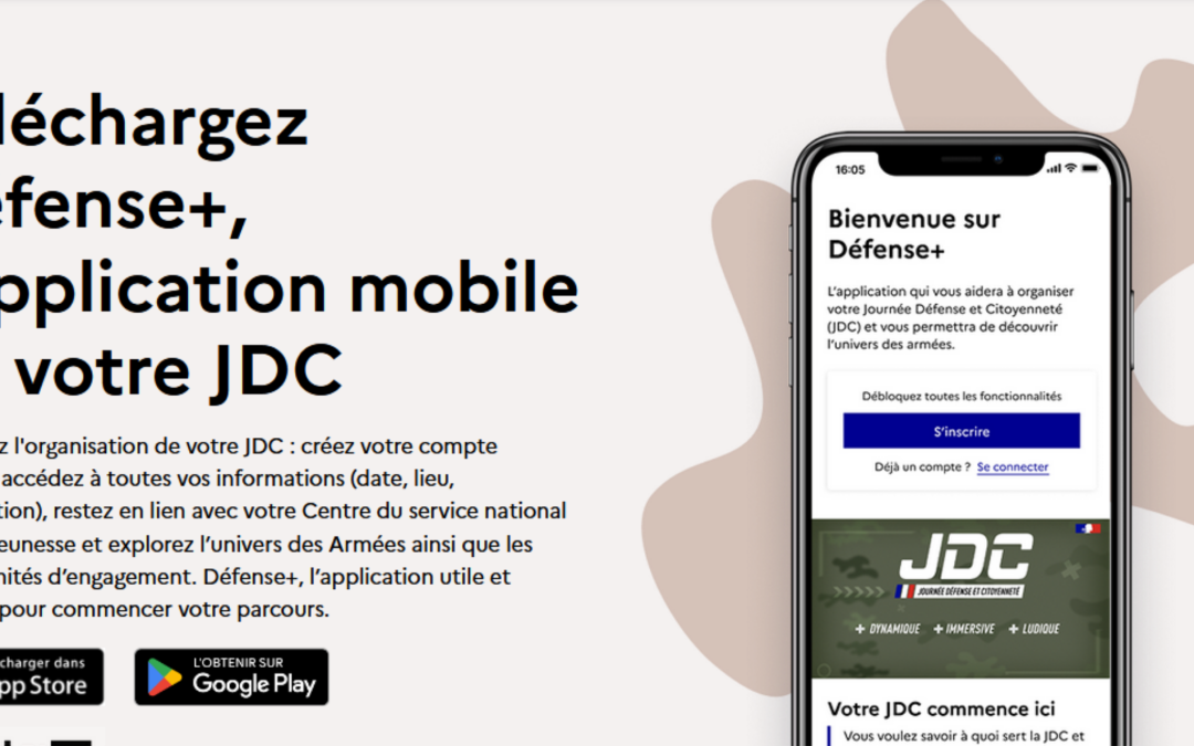 Nouvelle application mobile pour la JDC !